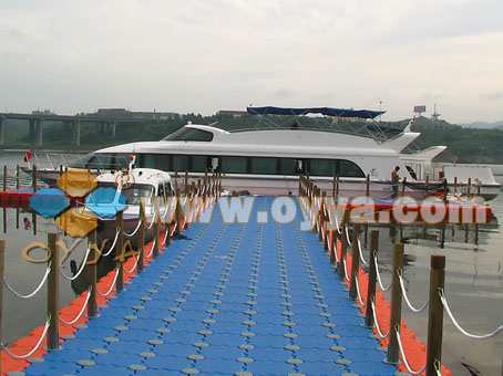Boat dock fro Wudang Mountains