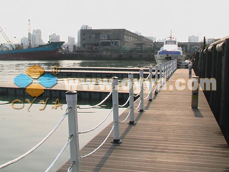 Boat dock in Xiuying port